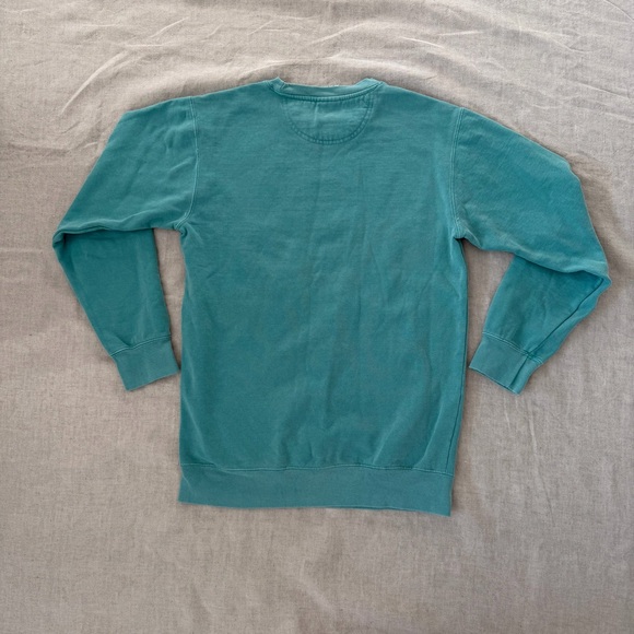 MLB Seattle Mariners “Hot Dogs from Heaven” Teal Crewneck Sweatshirt, Unisex S/M - Picture 2 of 8